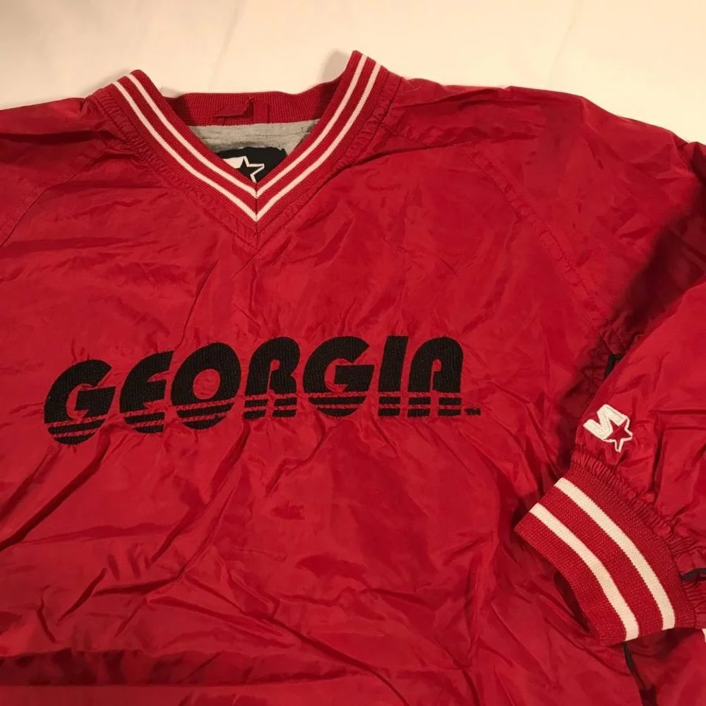 Kids’ Starter Georgia Bulldogs Pullover Jacket Size Small - Picture 2 of 6